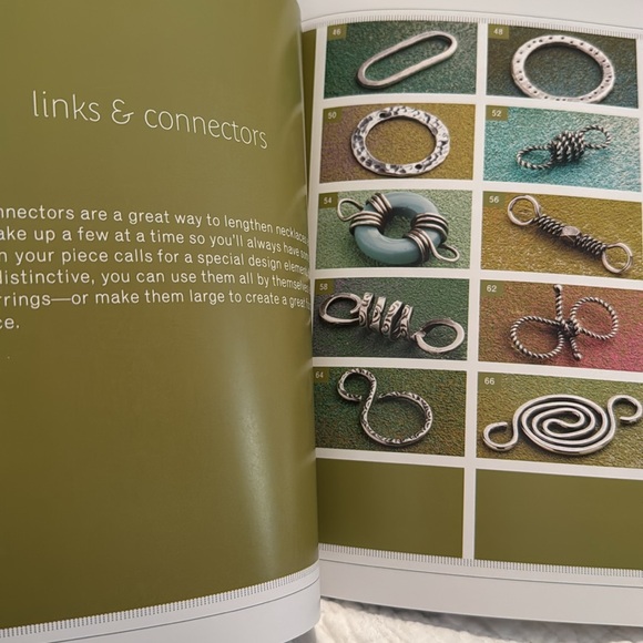 Handcrafted Wire Findings Jewelry Making Design Book Artist Creation Components - Picture 6 of 9